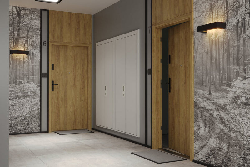 Bezpieczne i stylowe drzwi do mieszkania: Twój przewodnik po wyborze idealnych drzwi wewnątrzklatkowych