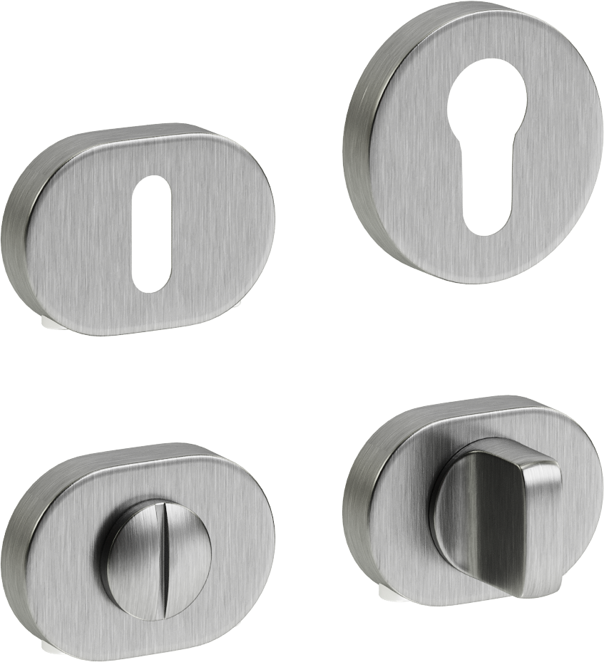 Klamka PORTA FINARO SLIM / Srebrny Mat