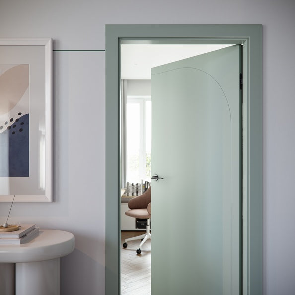 Skrzydło PORTA ART DECO Model 6 / Szałwia