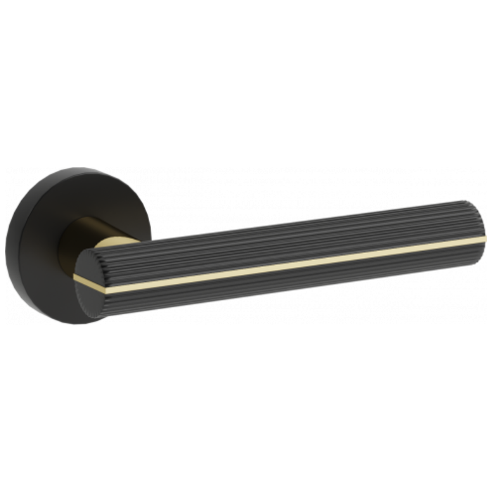 Klamka PORTA CALIO / Czarno-Złota