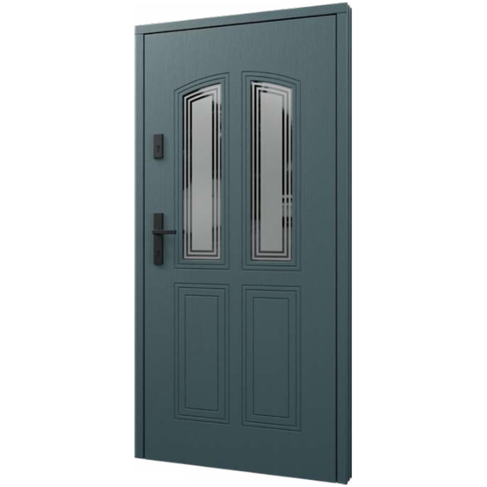 Drzwi ERKADO DREWNIANE CLASSIC Model P212 / RAL 7016