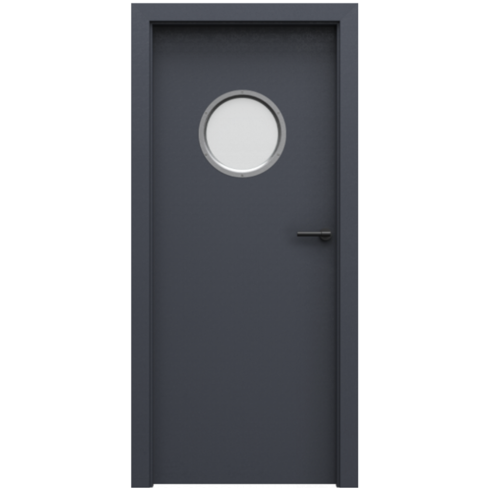 Skrzydło PORTA CPL Model 1.1 z bulajem / Antracyt