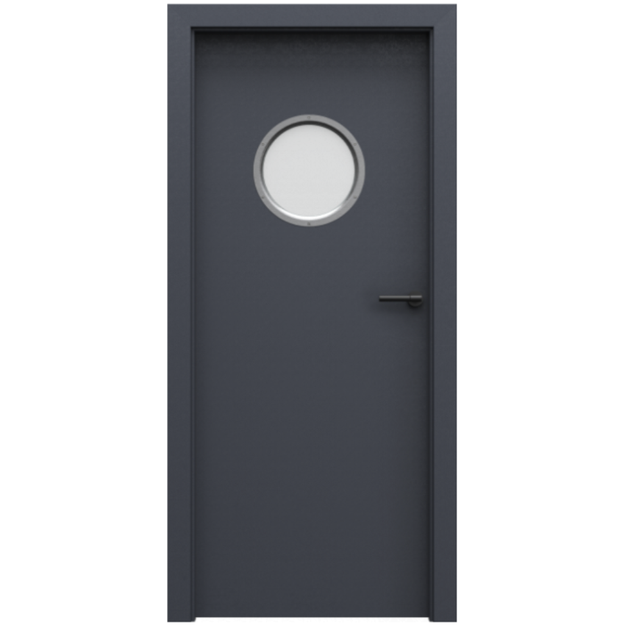 Skrzydło PORTA CPL Model 1.1 z bulajem / Antracyt