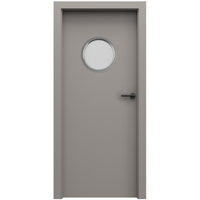 Skrzydło PORTA CPL Model 1.1 z bulajem / Szary Piaskowy