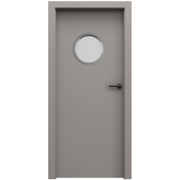 Skrzydło PORTA CPL Model 1.1 z bulajem / Szary Piaskowy