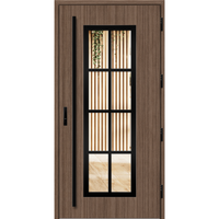 Drzwi ERKADO EBERN Model 5 / Dąb Średni Brąz / Pakiet THERMO HOT 88