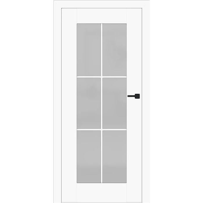 Skrzydło DRE ESTRA Model 12 / Biały Mat / Szyba Mat
