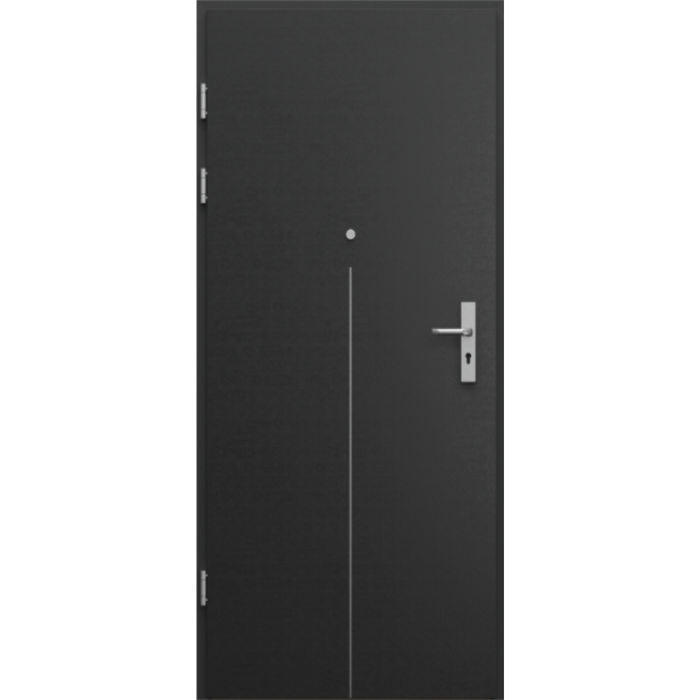 Drzwi PORTA EXTREME RC2 Model Intarsje 9 / Czarny Struktura