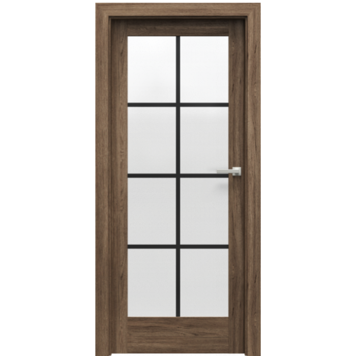 Skrzydło PORTA VERTE HOME Model B.5 / Dąb matowy ciemny