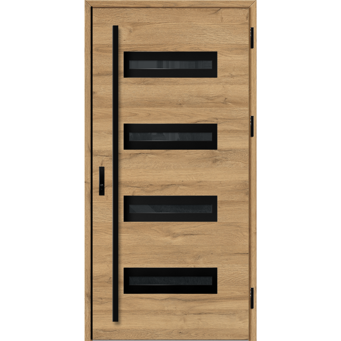 Drzwi ERKADO KREBEN Model 2 / Dąb Naturalny / Pakiet THERMO HOT  88