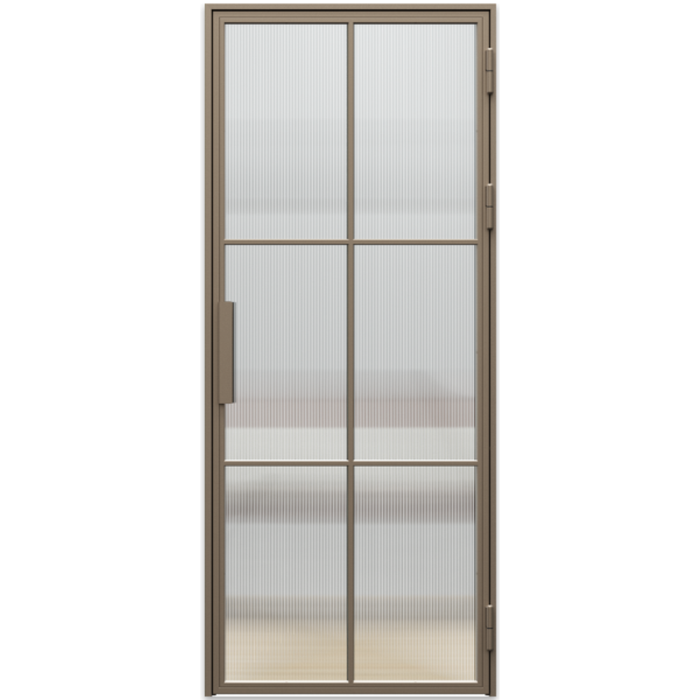 Skrzydło PORTA LOFT STALOWE Model 1 / Szampański