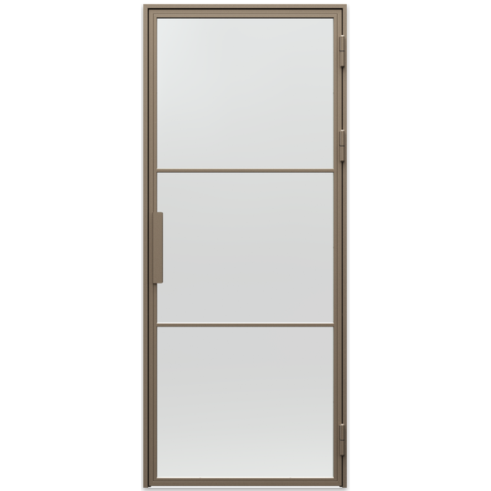 Skrzydło PORTA LOFT STALOWE Model 2 / Szampański