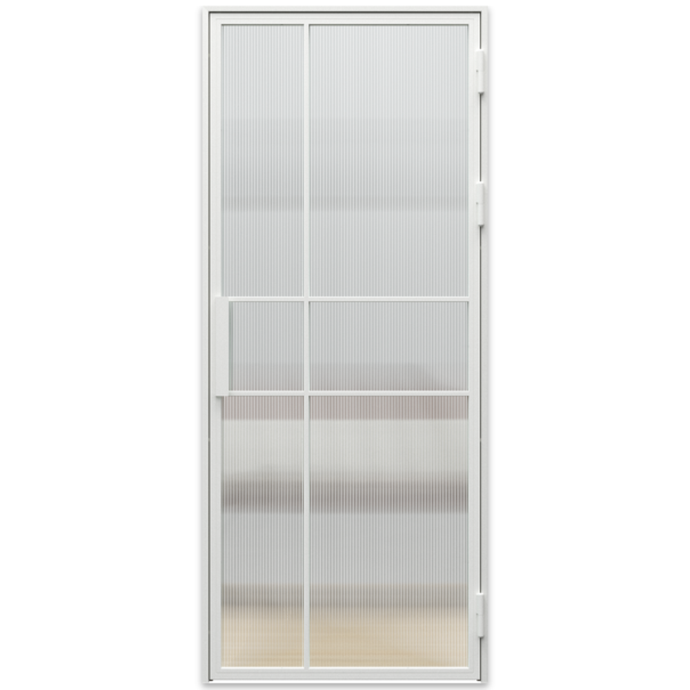 Skrzydło PORTA LOFT STALOWE Model 4 / Biały