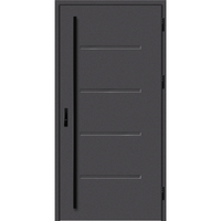 Drzwi ERKADO LUTTER Model 3 / Antracyt Gładki / Pakiet THERMO 78