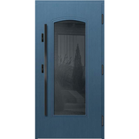 Drzwi ERKADO DREWNIANE MODERN Model P197 / RAL 5009 (AZURE BLUE)