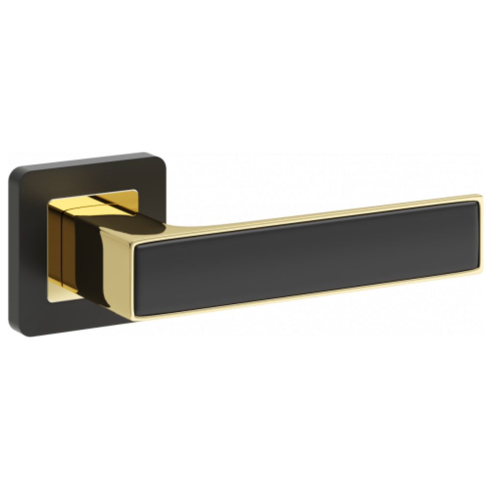 Klamka PORTA PLATO / Czarno-Złota