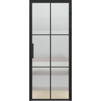 Skrzydło PORTA LOFT STALOWE Model 1 / Czarny struktura
