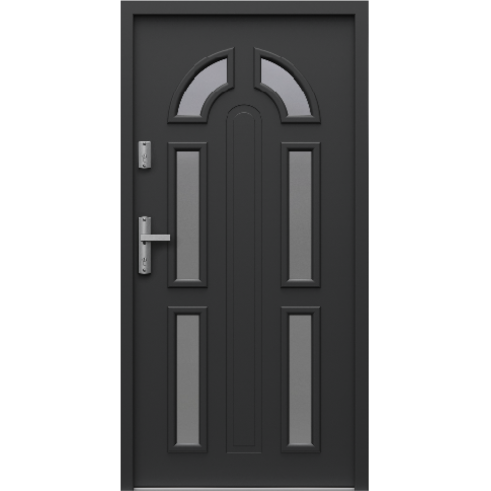 Drzwi PORTA THERMO CLASSIC Model C.4 / Czarny / Pakiet OPTIMUM ENERGY