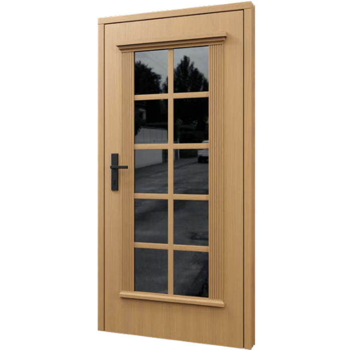 Drzwi ERKADO DREWNIANE RETRO P237 / Naturalny