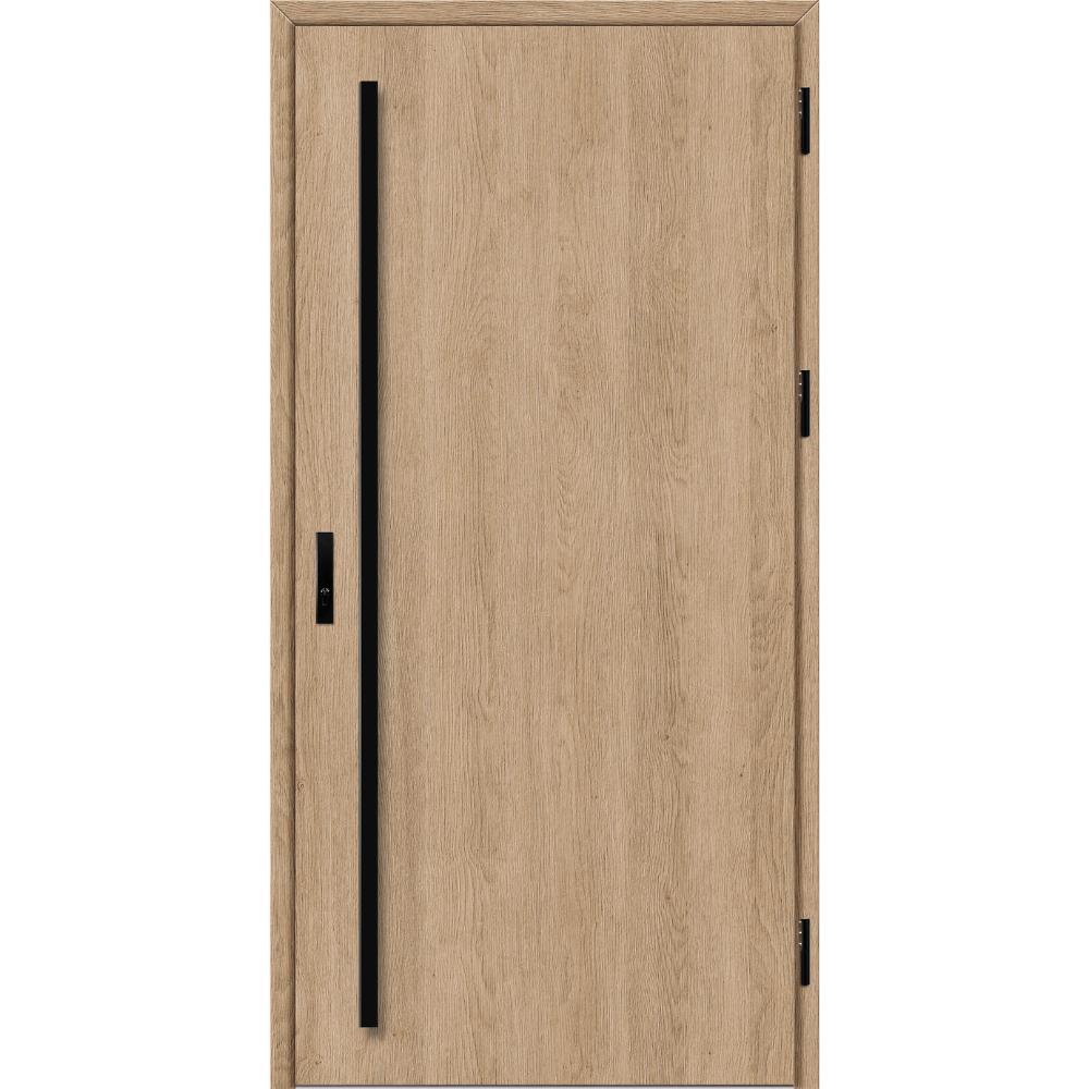 Drzwi ERKADO SOLID / Dąb Surowy / Pakiet THERMO HOT 78