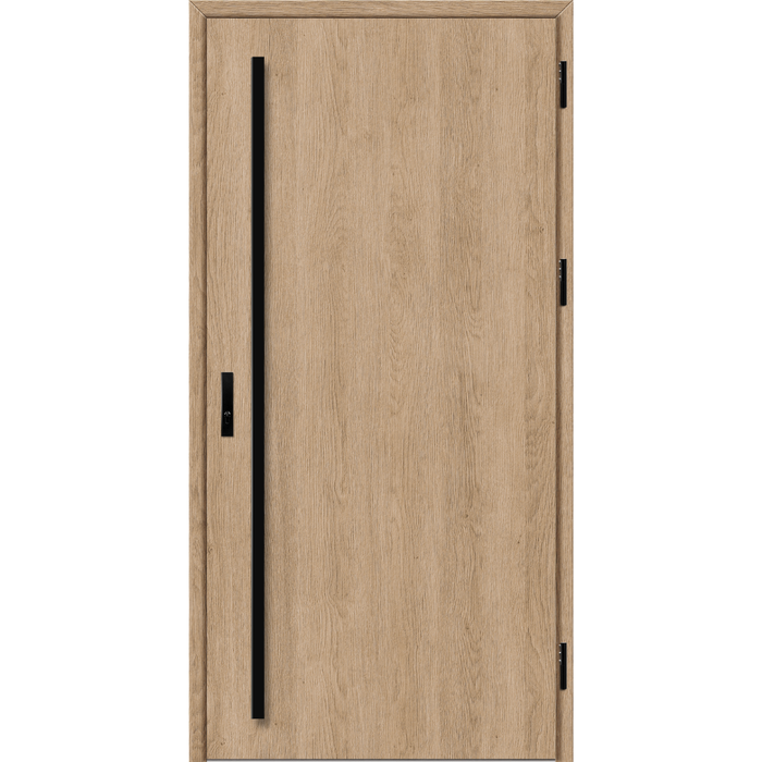 Drzwi ERKADO SOLID / Dąb Surowy / Pakiet THERMO HOT 78