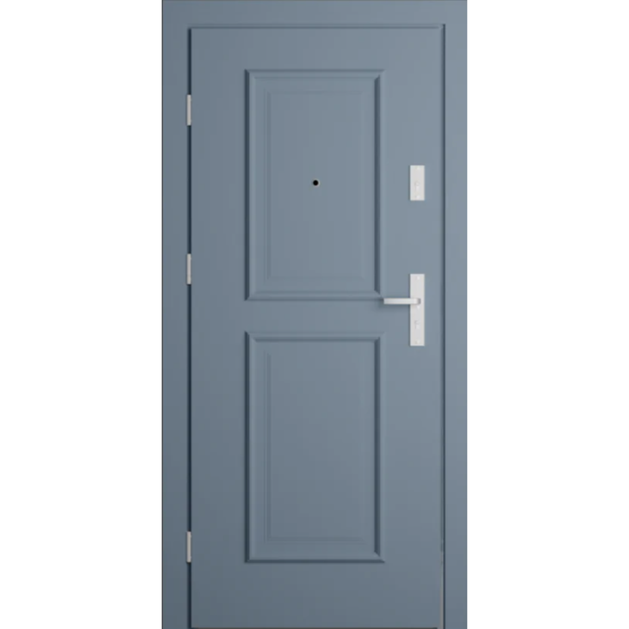 Drzwi INTERDOOR TOWER Model 0 wzór FRESA 2 / Błękitny Szary