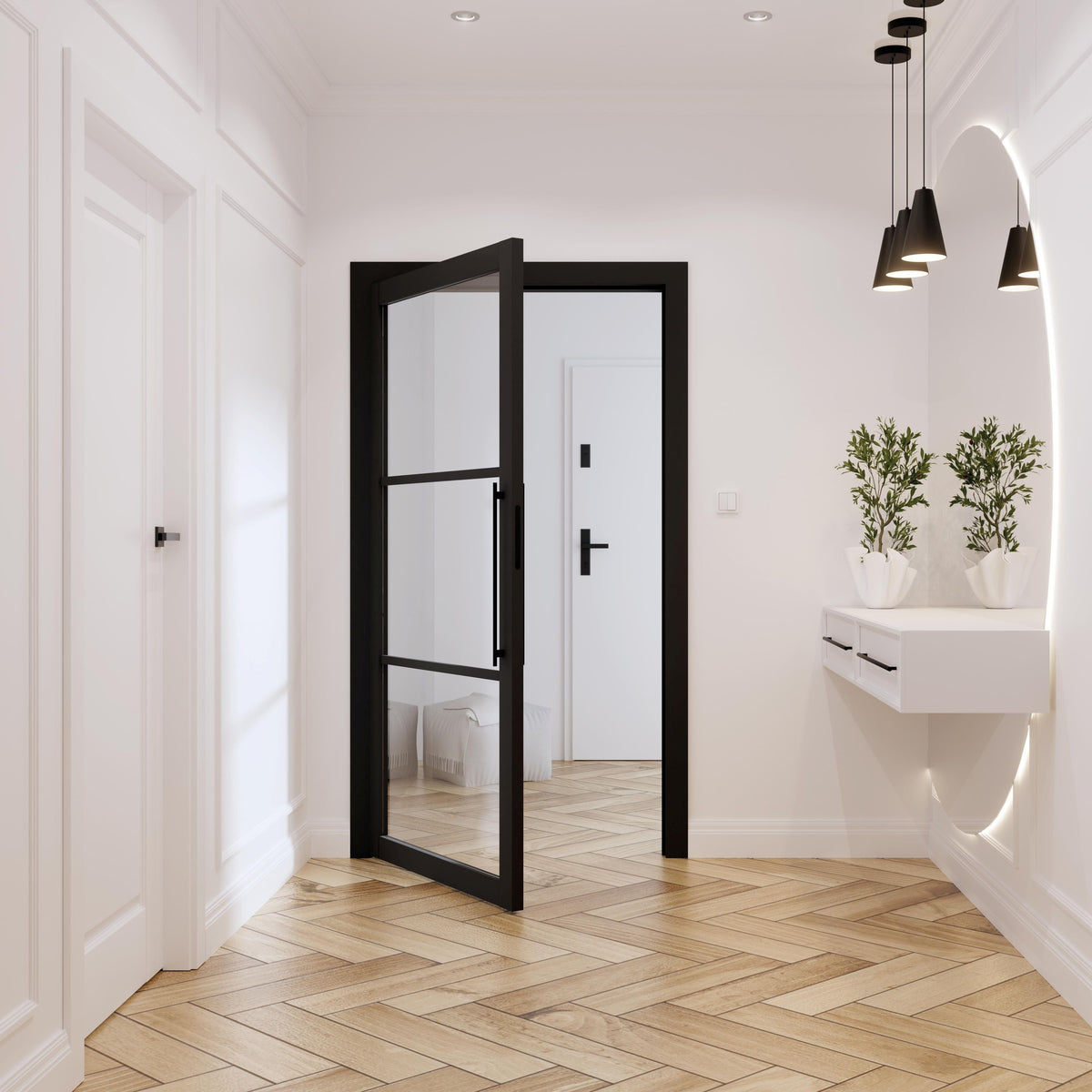 Skrzydło DRE VOLTA Model 2 / Czarny Mat