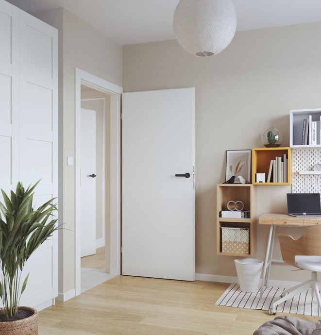 Skrzydło PORTA FACTOR Model 0 / Biały