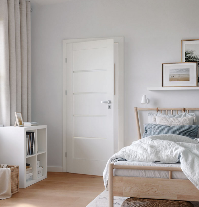 Skrzydło PORTA VERTE HOME Model G.4 / Biały