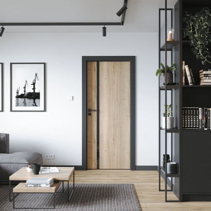 Skrzydło PORTA LOFT Model 4.A / Dąb Halifax Tabak