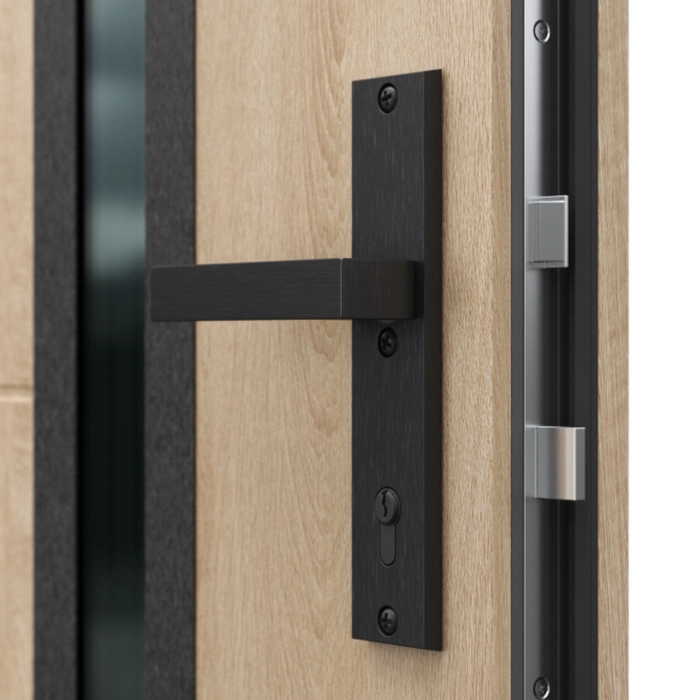 Drzwi PORTA THERMO GLASS Model G.2 / Woodec Dąb Turner / Pakiet OPTIMUM