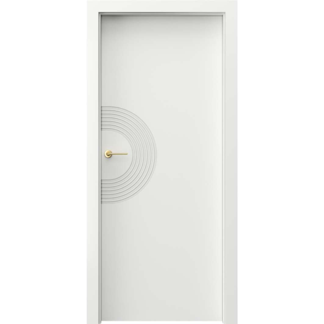 Skrzydło PORTA ART DECO Model 2 / Biały