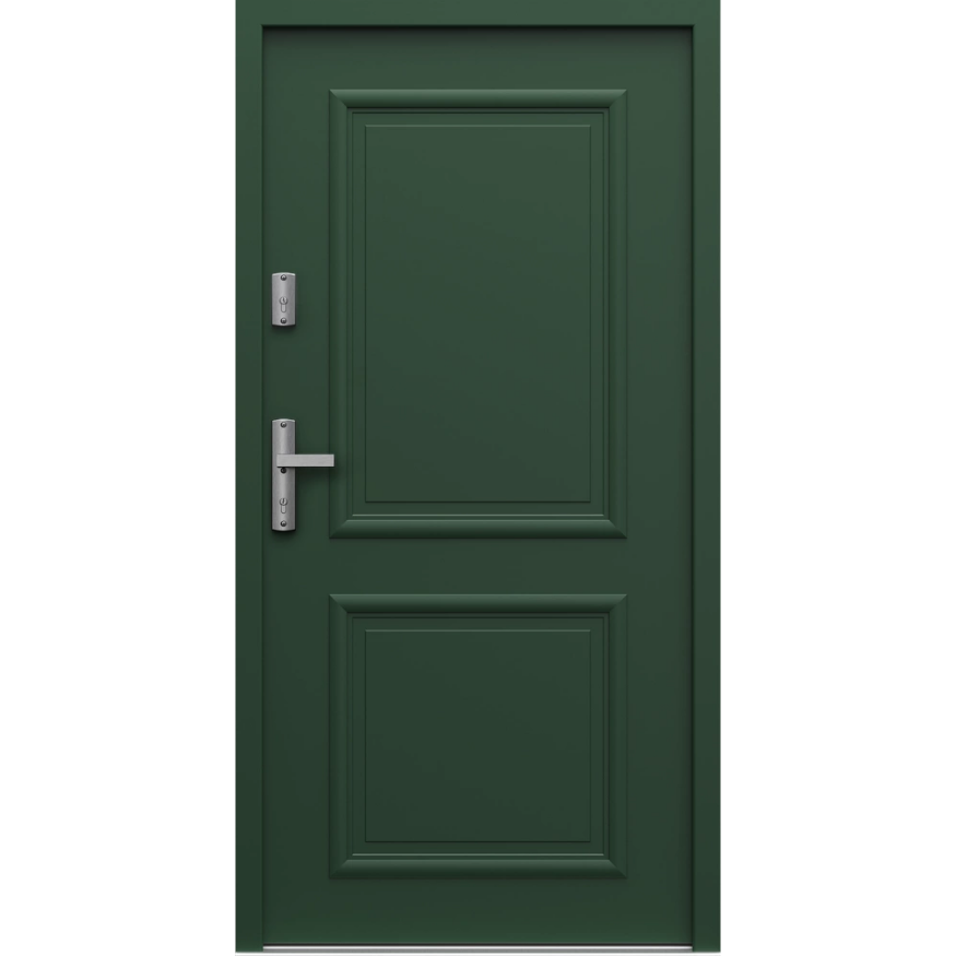 Drzwi PORTA THERMO CLASSIC Model C.2 / Ciemny Zielony / Pakiet OPTIMUM