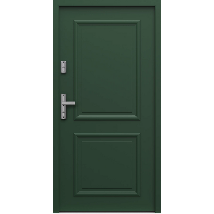 Drzwi PORTA THERMO CLASSIC Model C.2 / Ciemny Zielony / Pakiet OPTIMUM