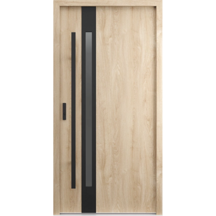 Drzwi PORTA THERMO GLASS Model G.2 / Woodec Dąb Turner / Pakiet OPTIMUM