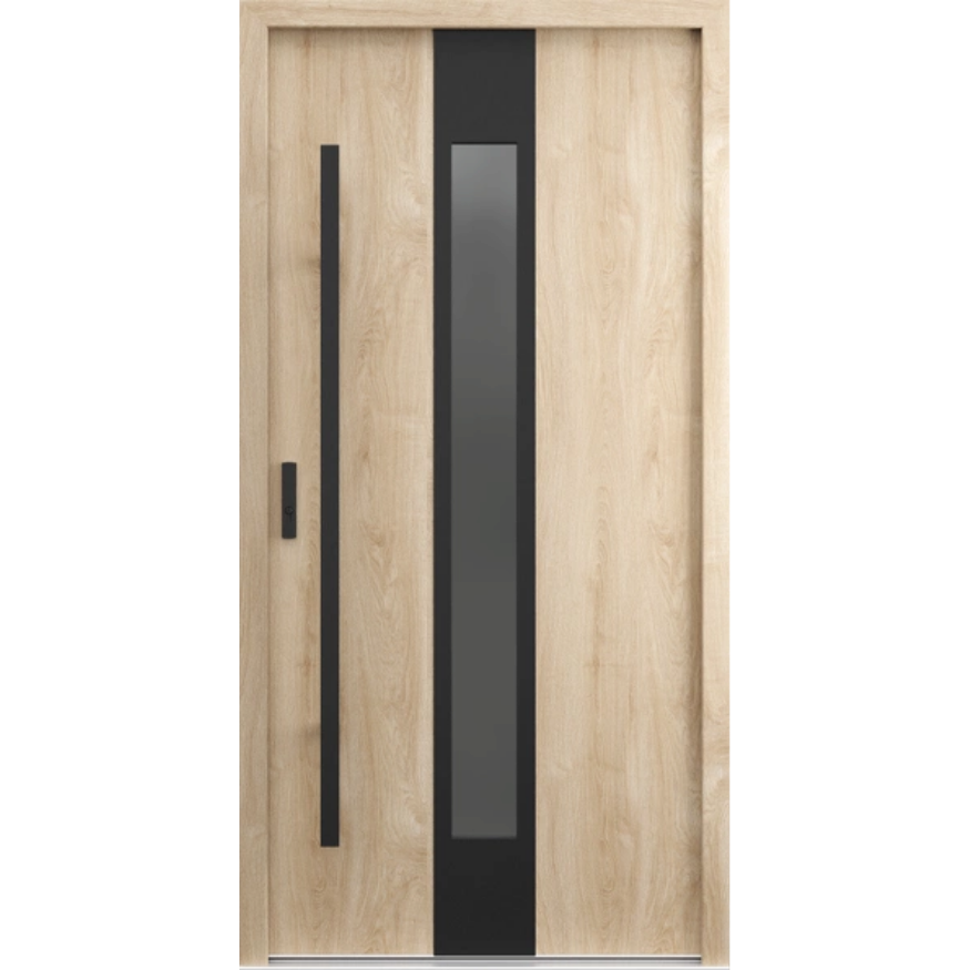 Drzwi PORTA THERMO GLASS Model G.3 / Woodec Dąb Turner / Pakiet STANDARD
