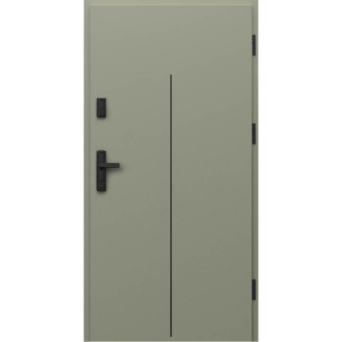 Drzwi PORTA THERMO LINE Model L.4 / Oliwkowy Szary / Pakiet OPTIMUM