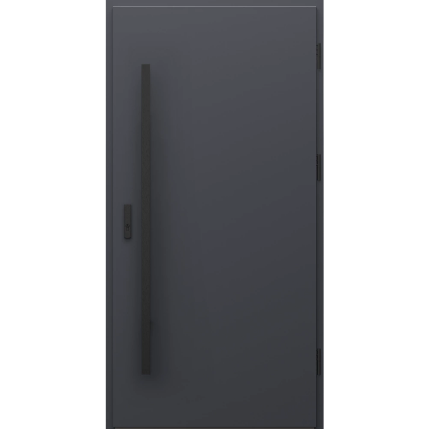 Drzwi PORTA THERMO MODERN Model M.1 / Antracyt / Pakiet STANDARD