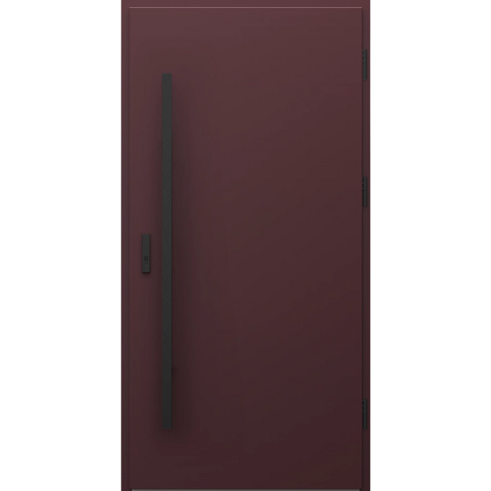 Drzwi PORTA THERMO MODERN Model M.1 / Bordowy / Pakiet OPTIMUM ENERGY