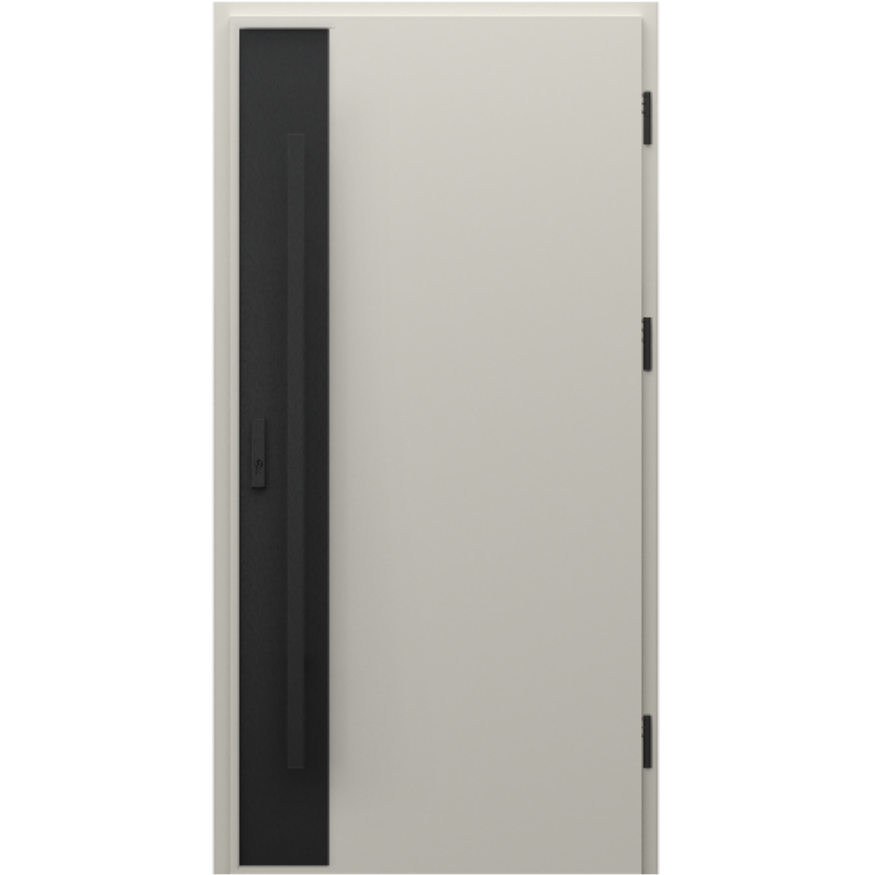 Drzwi PORTA THERMO MODERN Model M.3 / Beżowo Szary / Pakiet OPTIMUM