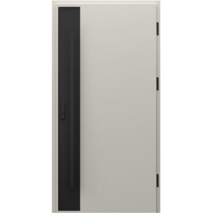 Drzwi PORTA THERMO MODERN Model M.3 / Beżowo Szary / Pakiet OPTIMUM