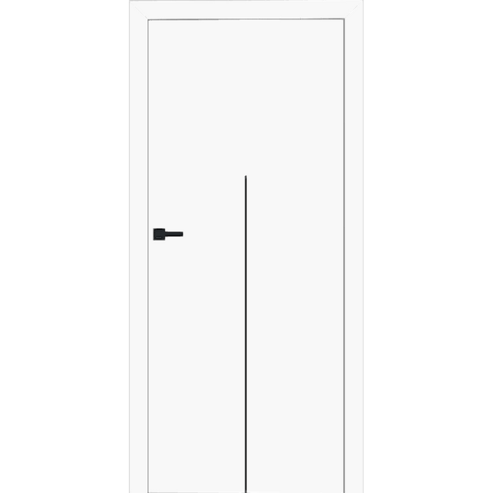 Skrzydło DRE NOVA Model 80 / Biały Mat / Intarsja czarna