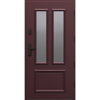 Drzwi PORTA THERMO RETRO Model R.5 / Bordowy / Pakiet OPTIMUM ENERGY