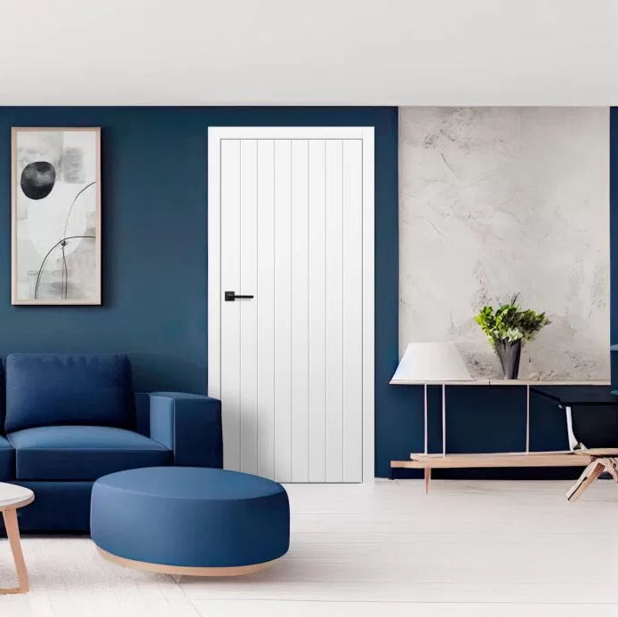 Skrzydło ERKADO BALDUR Model 7 / Lakier Tytanowy UV Biały